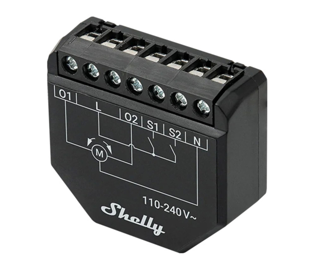 Shelly Sterownik do żaluzji / zasłon WiFi Shutter - 1490050 - zdjęcie 2